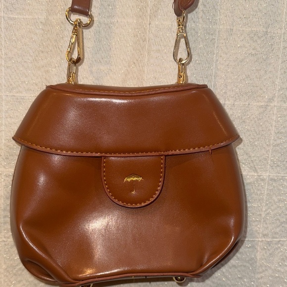 Chic Brown Crossbody Bag - Picture 2 of 6